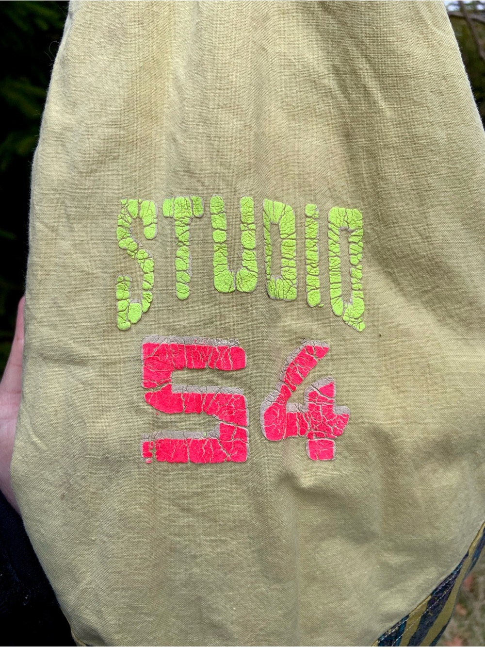 Vintage 80s/90s Studio 54 Cotton Reversible Bomber Jacket - Size XL - Picture 5 of 9
